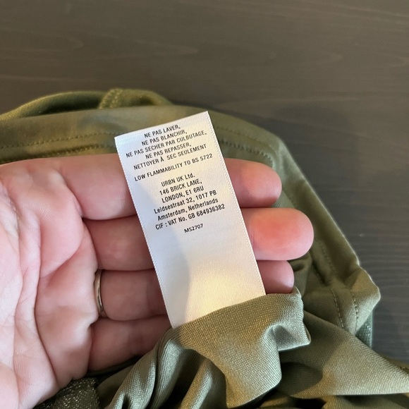 Anthropologie X Mare Mare Ruched Shimmer Skirt - Picture 11 of 11